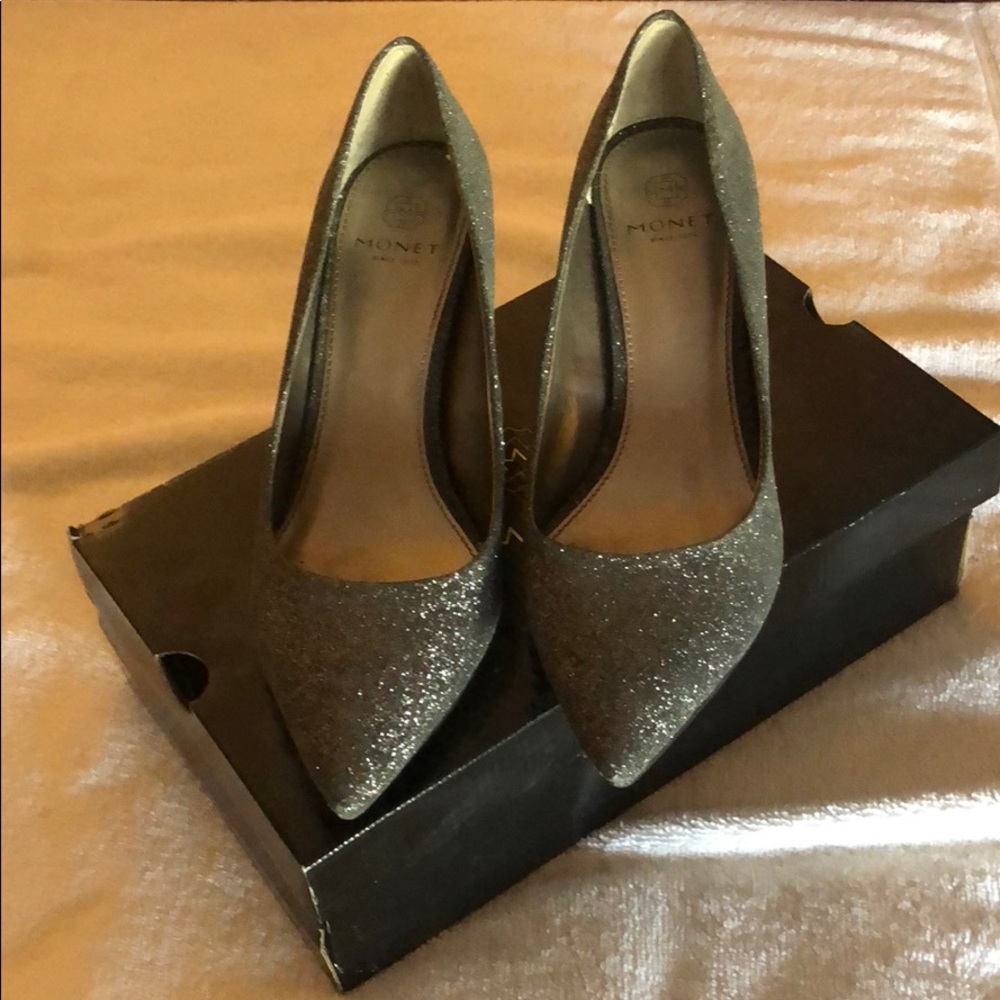Sparkly High Heeled Shoes